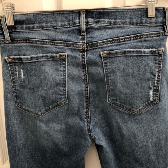LOFT Modern Skinny Distressed Jeans - Picture 4 of 5